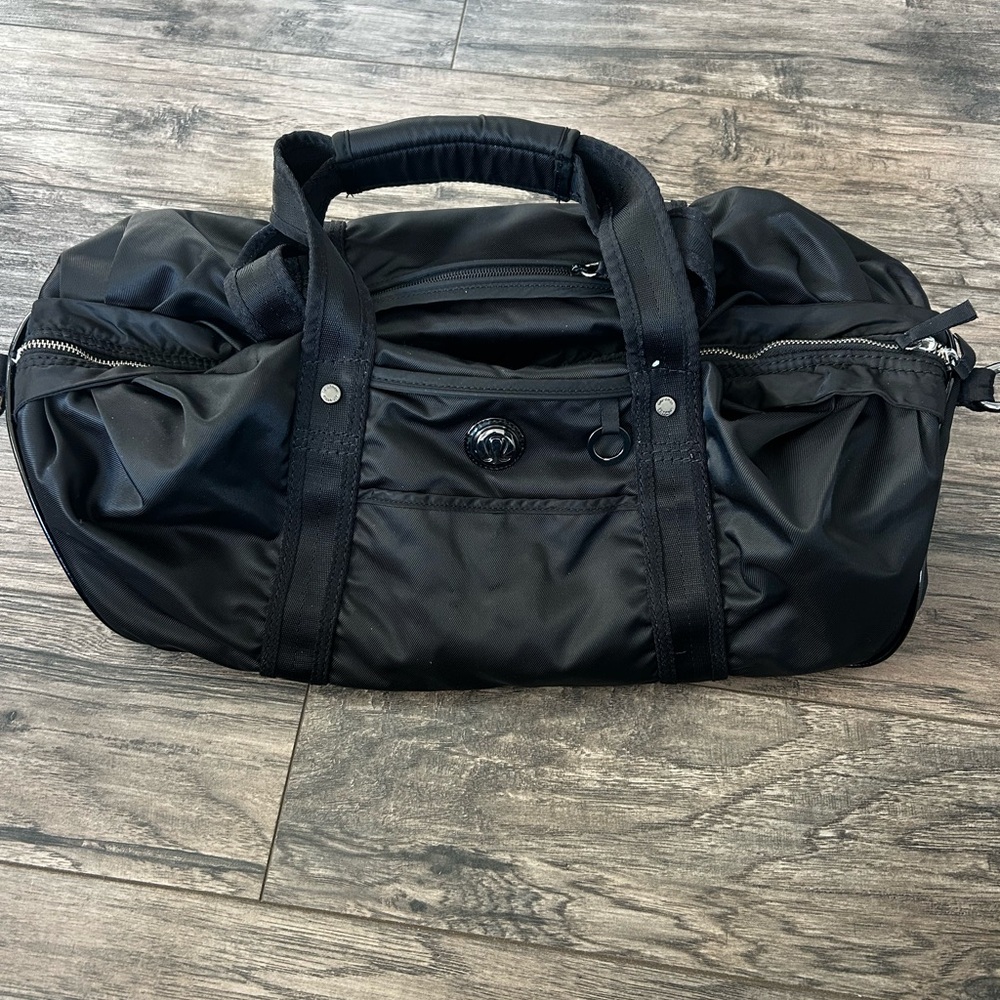 Stylish Black Women's Duffel Bag